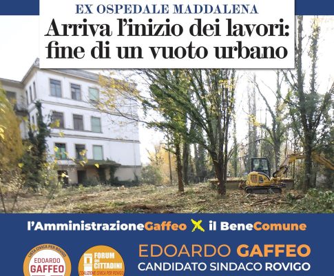 Ex Maddalena: pronto il cantiere!
