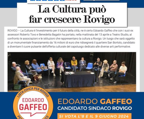 La Cultura può far crescere la città