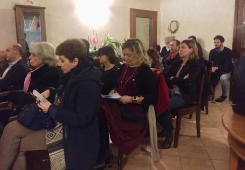 Scorcio della saletta con i soci 